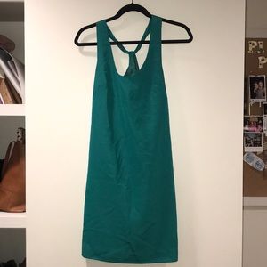 NWOT j Crew Green Dress